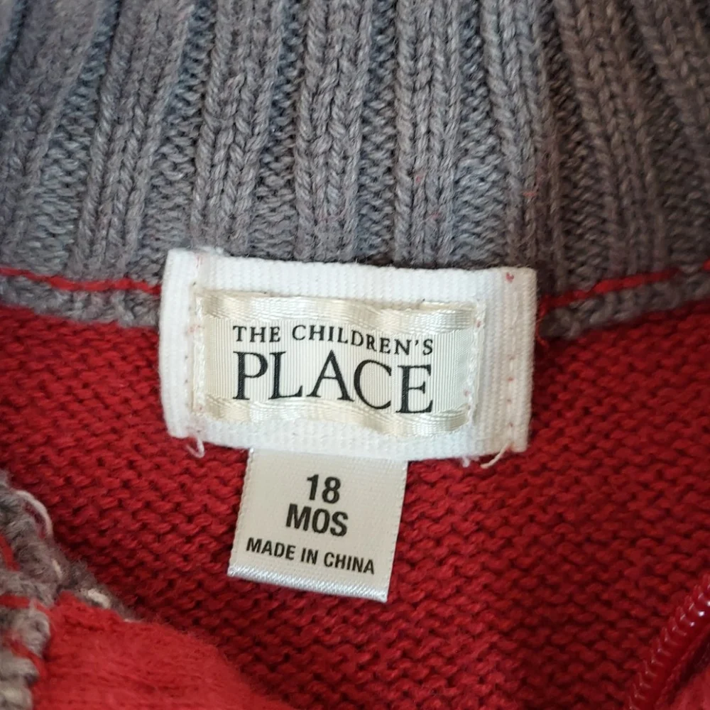 The Children's Place boys sweater 18 mo